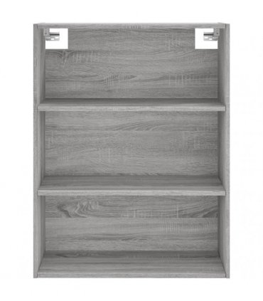 vidaXL Highboard Grey Sonoma 69,5x34x180 cm Engineered Wood