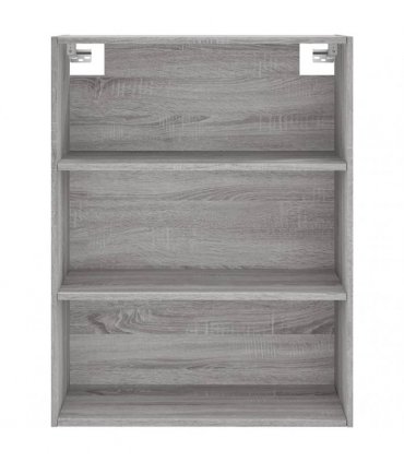 vidaXL Highboard Grey Sonoma 69,5x34x180 cm Engineered Wood