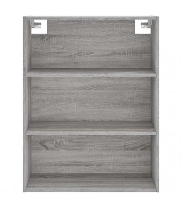 vidaXL Highboard Grey Sonoma 69,5x34x180 cm Engineered Wood