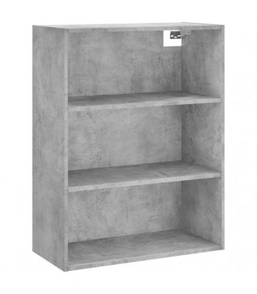vidaXL Highboard Concrete Grey 69,5x34x180 cm Engineered Wood