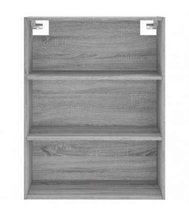 vidaXL Highboard Grey Sonoma 69,5x34x180 cm Engineered Wood