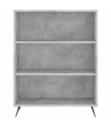 vidaXL Highboard Concrete Grey 69,5x32,5x180 cm Engineered Wood