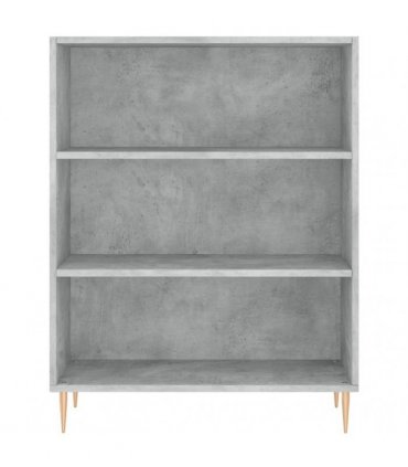 vidaXL Highboard Concrete Grey 69,5x32,5x180 cm Engineered Wood