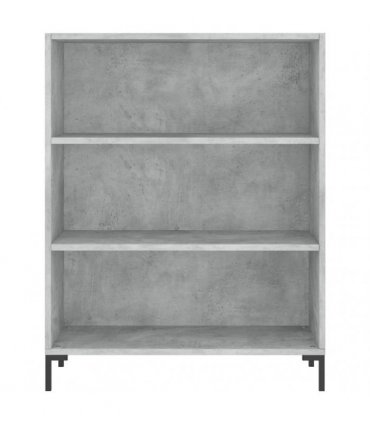 vidaXL Highboard Concrete Grey 69,5x32,5x180 cm Engineered Wood