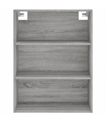 vidaXL Highboard Grey Sonoma 69,5x34x180 cm Engineered Wood