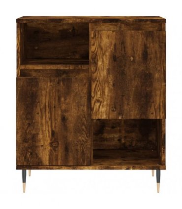 vidaXL Sideboards 2 pcs Smoked Oak Engineered Wood