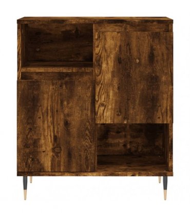 vidaXL Sideboards 3 pcs Smoked Oak Engineered Wood