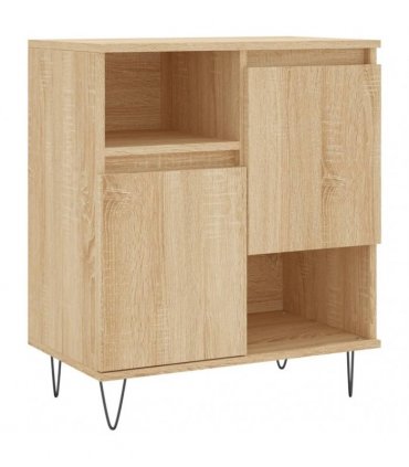 vidaXL Sideboards 3 pcs Sonoma Oak Engineered Wood