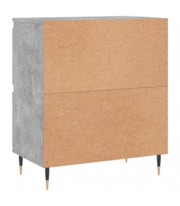 vidaXL Sideboards 2 pcs Concrete Grey Engineered Wood