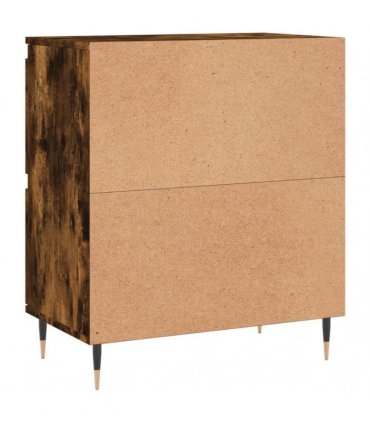 vidaXL Sideboards 2 pcs Smoked Oak Engineered Wood