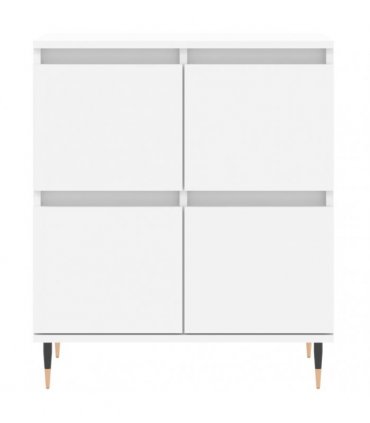 vidaXL Sideboards 3 pcs White Engineered Wood