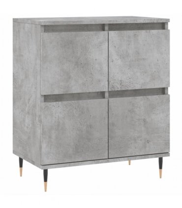 vidaXL Sideboards 3 pcs Concrete Grey Engineered Wood