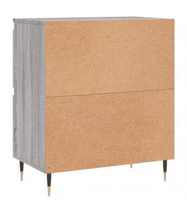vidaXL Sideboards 3 pcs Grey Sonoma Engineered Wood
