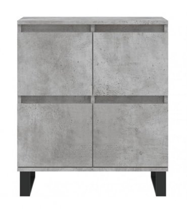 vidaXL Sideboards 3 pcs Concrete Grey Engineered Wood