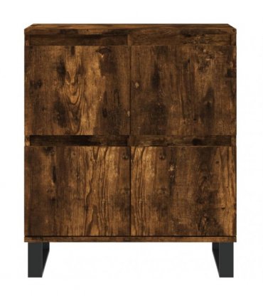 vidaXL Sideboards 3 pcs Smoked Oak Engineered Wood