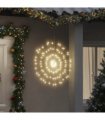 vidaXL Christmas Starburst Lights 140 LEDs 8 pcs Warm White 17 cm