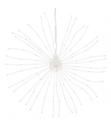 vidaXL Christmas Starburst Lights 140 LEDs 8 pcs Cold White 17 cm