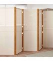 vidaXL 5-Panel Room Divider Cream White 350x180 cm