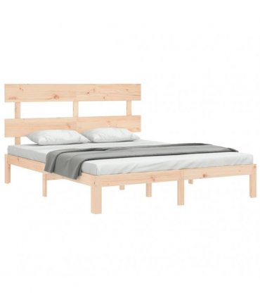 vidaXL Bed Frame without Mattress 160x200 cm Solid Wood Pine