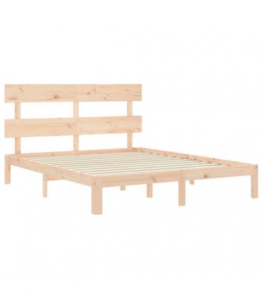 vidaXL Bed Frame without Mattress 160x200 cm Solid Wood Pine