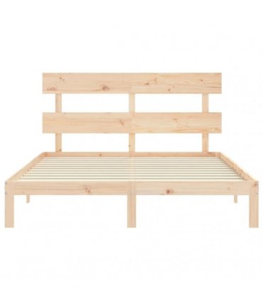 vidaXL Bed Frame without Mattress 160x200 cm Solid Wood Pine
