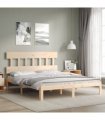 vidaXL Bed Frame without Mattress 160x200 cm Solid Wood Pine