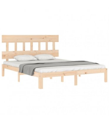 vidaXL Bed Frame without Mattress 160x200 cm Solid Wood Pine