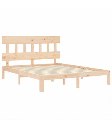 vidaXL Bed Frame without Mattress 160x200 cm Solid Wood Pine