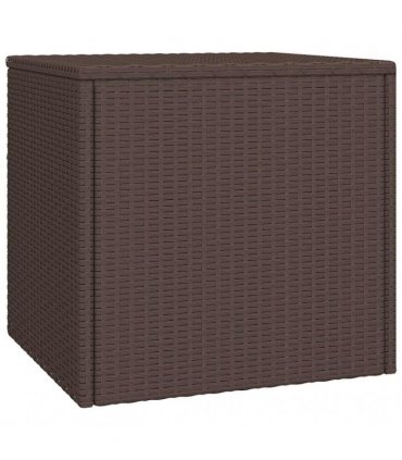 vidaXL Side Tables 3 pcs Brown Poly Rattan