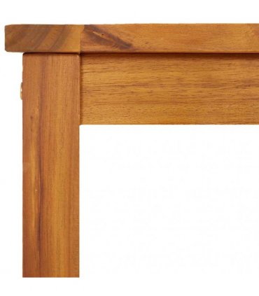 vidaXL Garden Bench 80x35x45 cm Solid Wood Acacia