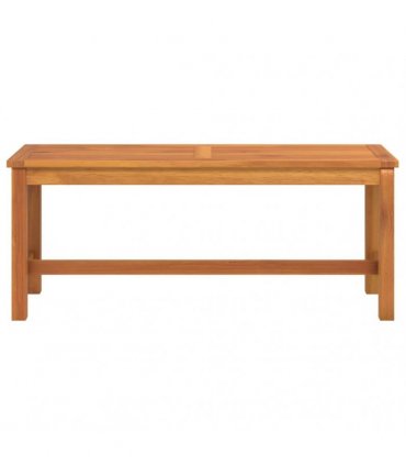 vidaXL Garden Bench 110x35x45 cm Solid Wood Acacia