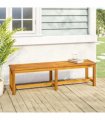 vidaXL Garden Bench 150x35x45 cm Solid Wood Acacia
