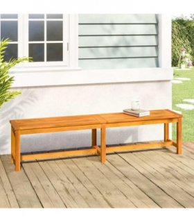 vidaXL Garden Bench 180x35x45 cm Solid Wood Acacia