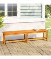 vidaXL Garden Bench 180x35x45 cm Solid Wood Acacia