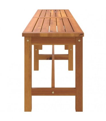 vidaXL Garden Bench 180x35x45 cm Solid Wood Acacia