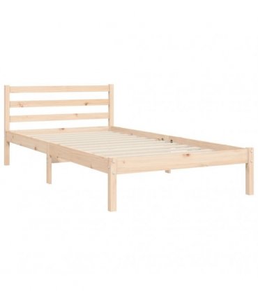 vidaXL Bed Frame without Mattress 100x200 cm Solid Wood