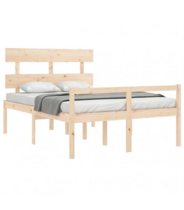 vidaXL Senior Bed without Mattress 120x200 cm Solid Wood