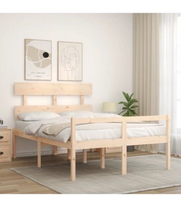 vidaXL Senior Bed without Mattress 120x200 cm Solid Wood