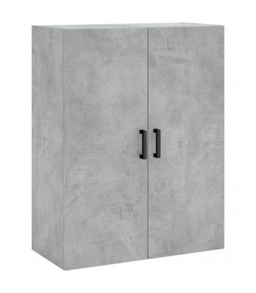 vidaXL Wall Mounted Cabinets 2 pcs Concrete Grey 69,5x34x90 cm