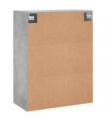 vidaXL Wall Mounted Cabinets 2 pcs Concrete Grey 69,5x34x90 cm
