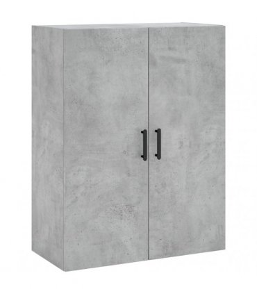 vidaXL Wall Mounted Cabinets 2 pcs Concrete Grey 69,5x34x90 cm