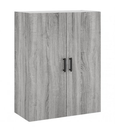 vidaXL Wall Mounted Cabinets 2 pcs Grey Sonoma 69,5x34x90 cm