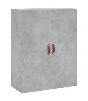 vidaXL Highboard Concrete Grey 69,5x34x180 cm Engineered Wood