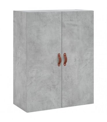 vidaXL Highboard Concrete Grey 69,5x34x180 cm Engineered Wood