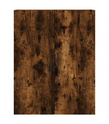 vidaXL Highboard Smoked Oak 69,5x34x180 cm Engineered Wood