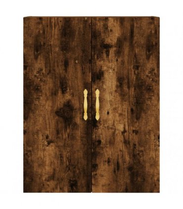 vidaXL Highboard Smoked Oak 69,5x34x180 cm Engineered Wood