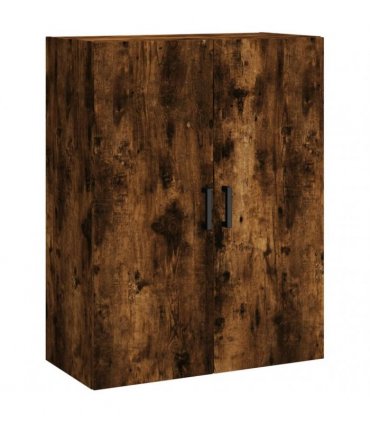 vidaXL Highboard Smoked Oak 69,5x34x180 cm Engineered Wood