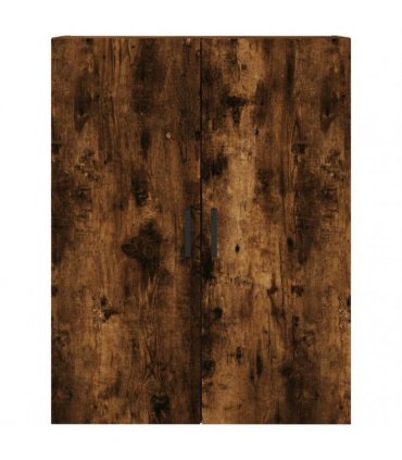 vidaXL Highboard Smoked Oak 69,5x34x180 cm Engineered Wood