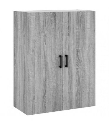 vidaXL Highboard Grey Sonoma 69,5x34x180 cm Engineered Wood