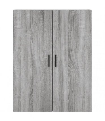 vidaXL Highboard Grey Sonoma 69,5x34x180 cm Engineered Wood